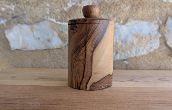 Olive cylinder box