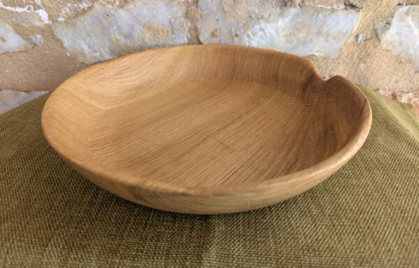 Rustic Oak Bowl