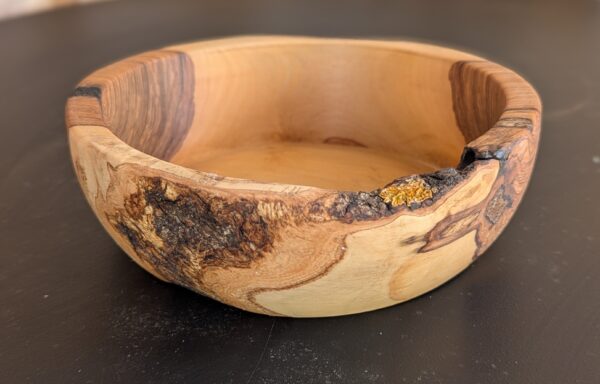 Olive wood bowl 2