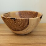 bowl from olive wood